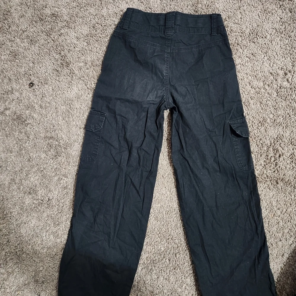 Vanilla Star Kids Black Cargo Pants